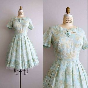 1950s day dress
